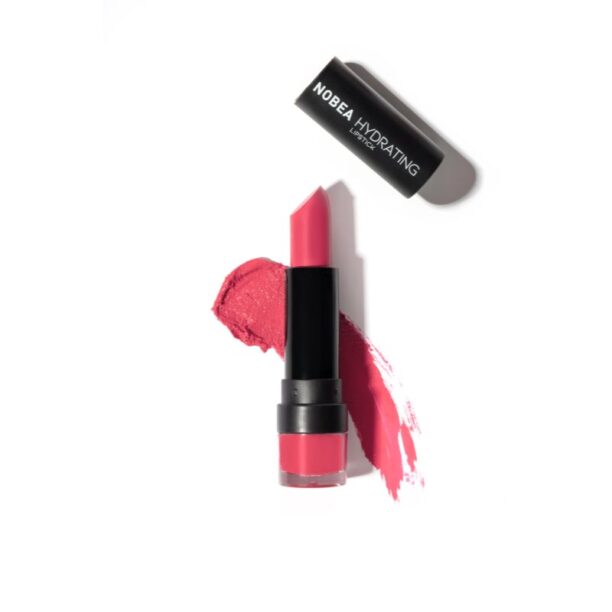 NOBEA Day-to-Day Hydrating Lipstick ruj hidratant culoare Fuchsia #L11 4