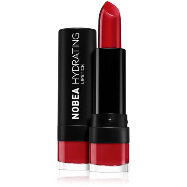 NOBEA Day-to-Day Hydrating Lipstick ruj hidratant culoare Scarlet Red #L13 4