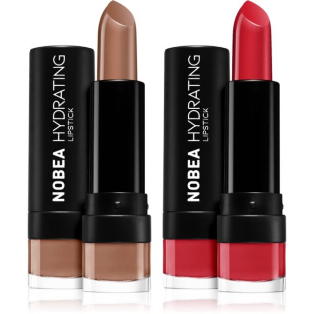 NOBEA Day-to-Day Hydrating Lipstick set de buze