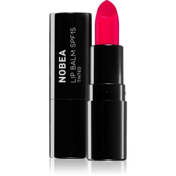 NOBEA Day-to-Day Lip Balm SPF 15 Tinted balsam de buze SPF 15 #L02 Cherry red 4 g preţ