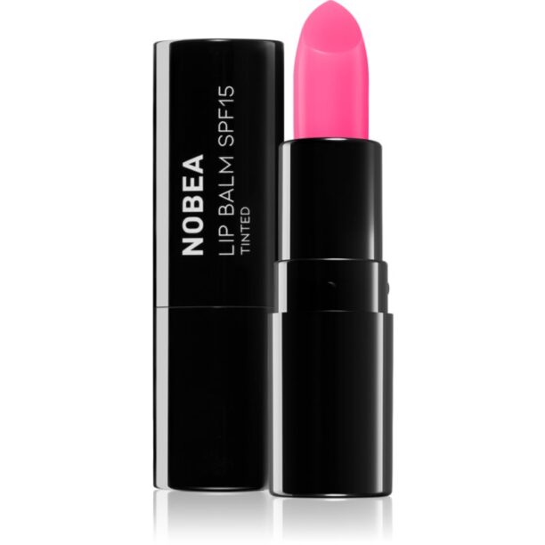 NOBEA Day-to-Day Lip Balm SPF 15 Tinted balsam de buze SPF 15 #L03 Peony pink 4 g preţ