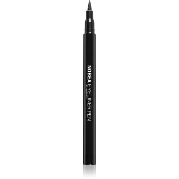 NOBEA Day-to-Day Liquid Pen Eyeliner dermatograf rezistent la apă culoare Ultra Black 1