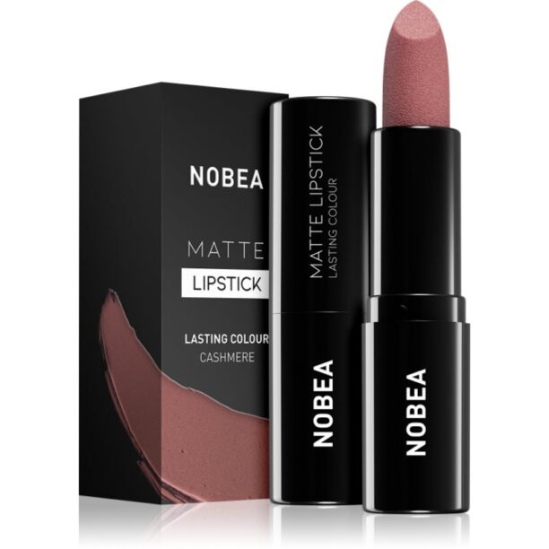 NOBEA Day-to-Day Matte Lipstick ruj mat culoare Cashmere #M19 3 g preţ