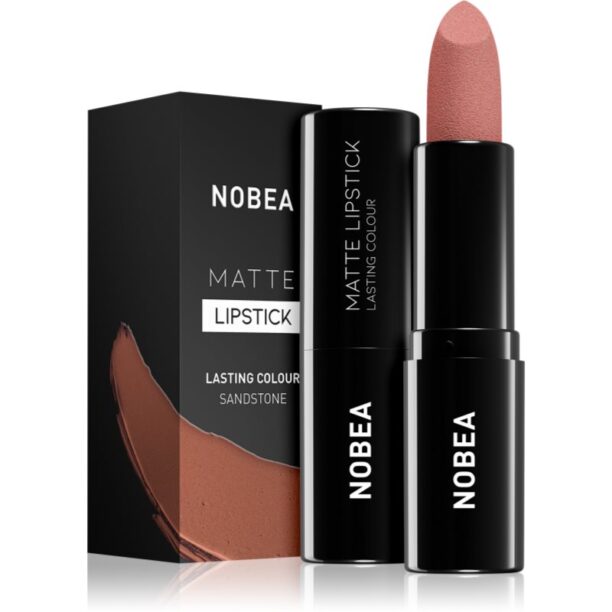 NOBEA Day-to-Day Matte Lipstick ruj mat culoare Sandstone #M20 3 g preţ