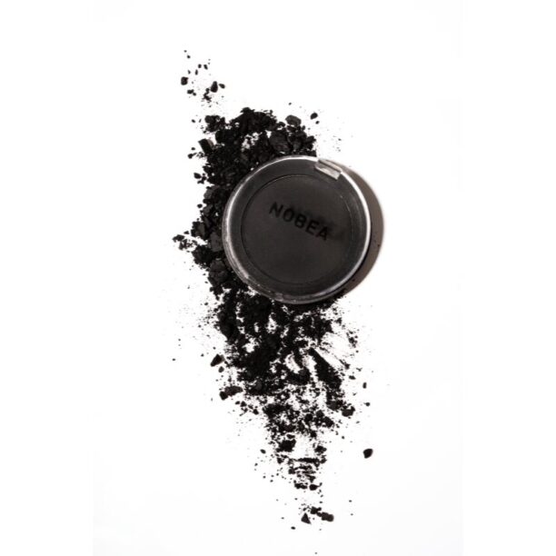 Preţ NOBEA Day-to-Day Mono Eyeshadow fard ochi cu efect matifiant culoare Black chant 3.5 g