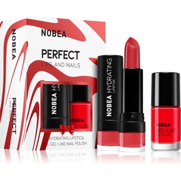 NOBEA Day-to-Day Perfect Lips and Nails Set make-up set preţ