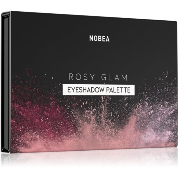 NOBEA Day-to-Day Rosy Glam Eyeshadow Palette paletă cu farduri de ochi 24 g preţ