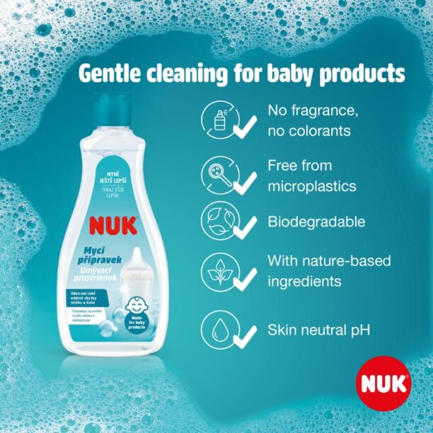 Preţ NUK Bottle and Nipple Cleanser produs de curățare pentru articolele copiilor 500 ml