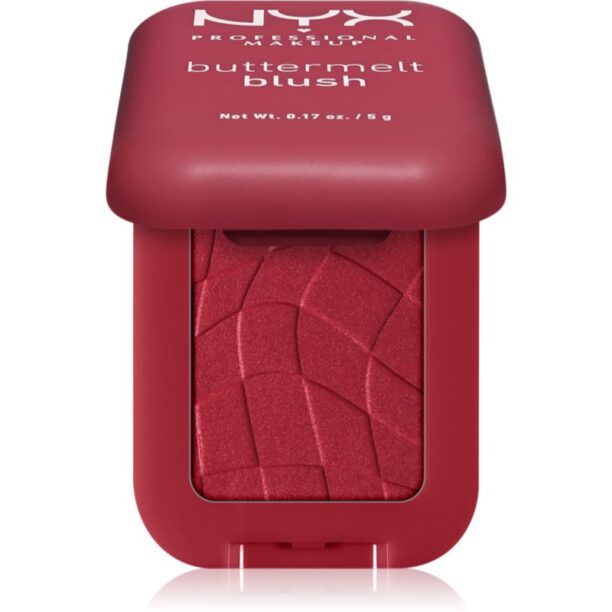 NYX Professional Makeup Buttermelt Blush fard de obraz sub forma de pudra culoare 11 Butta Than Before 5 g preţ