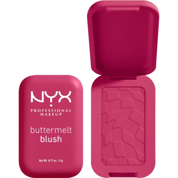 Cumpăra NYX Professional Makeup Buttermelt Blush fard de obraz sub forma de pudra culoare 11 Butta Than Before 5 g