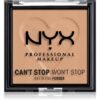 NYX Professional Makeup Can't Stop Won't Stop Mattifying Powder pudra matuire culoare 06 Tan 6 g