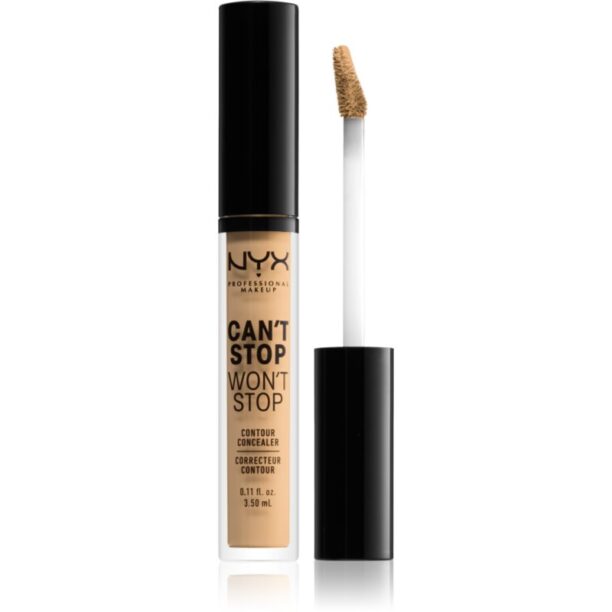 NYX Professional Makeup Can't Stop Won't Stop corector lichid culoare 08 True Beige 3.5 ml