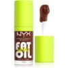 NYX Professional Makeup Fat Oil Lip Drip ulei pentru buze culoare Livin The Cream 4.8 ml