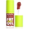 NYX Professional Makeup Fat Oil Lip Drip ulei pentru buze culoare Splash Of Cream 4.8 ml