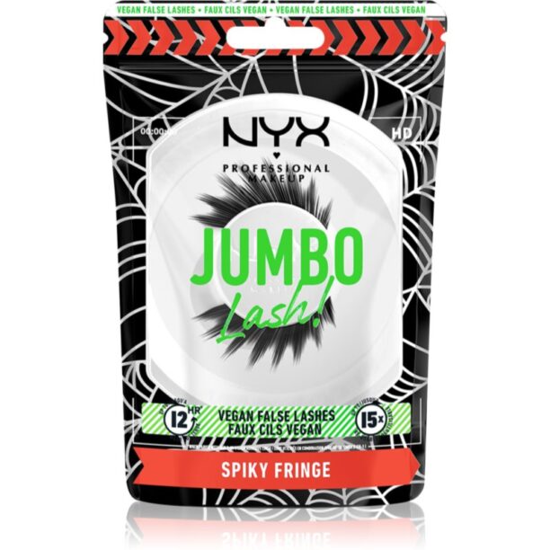 NYX Professional Makeup Halloween Jumbo Lash! Pentru fixarea genelor tip 01 Spiky Fringe 2 buc preţ