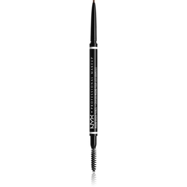 NYX Professional Makeup Micro Brow Pencil creion pentru sprancene culoare 04 Chocolate 0.09 g preţ