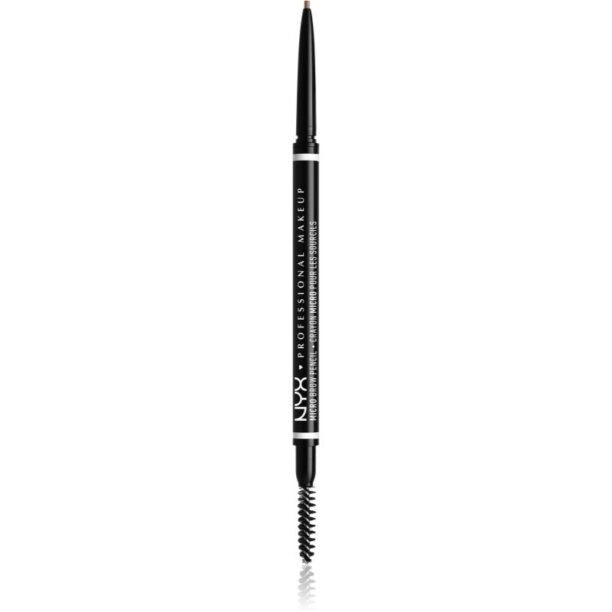 NYX Professional Makeup Micro Brow Pencil creion pentru sprancene culoare 1.5 Ash Blonde 0.09 g preţ