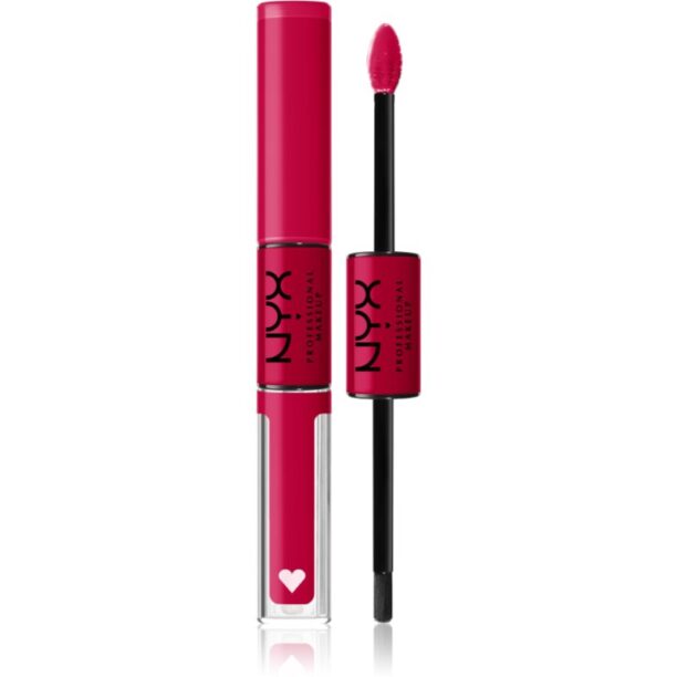 NYX Professional Makeup Shine Loud High Shine Lip Color ruj de buze lichid lucios culoare 18 - On a Mission 6