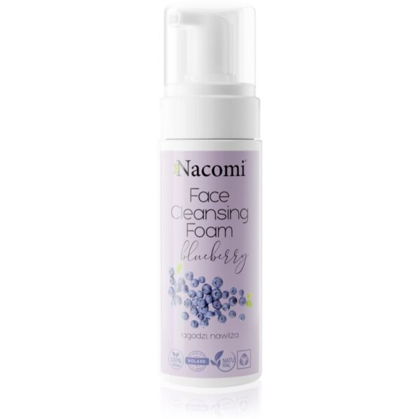 Nacomi Face spuma de curatat Blueberry 150 ml