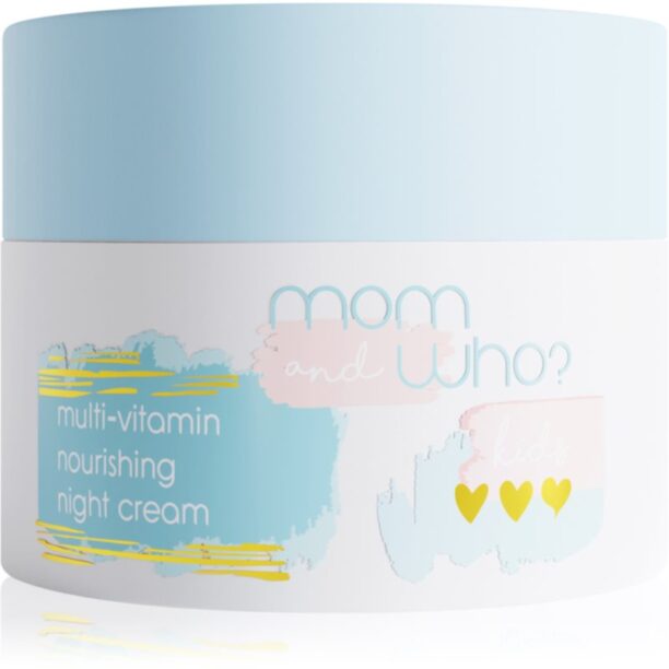 Nacomi Mom & Who Kids crema de noapte nutritiva pentru copii 50 ml preţ