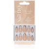 Nail HQ Almond unghii artificiale Sparkling Wine Sippin' 24 buc