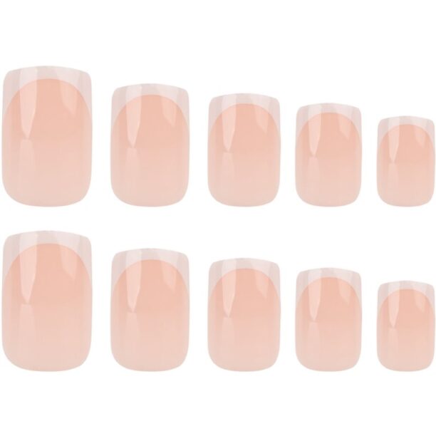 Cumpăra Nail HQ Square unghii artificiale Elegant French 24 buc