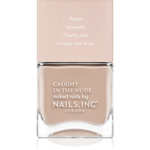 Nails Inc. Caught in the nude lac de unghii culoare South Beach 14 ml