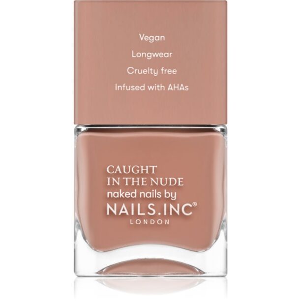 Nails Inc. Caught in the nude lac de unghii culoare Turks and caicos beach 14 ml