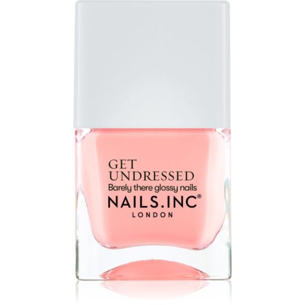 Nails Inc. Get Undressed lac de unghii pentru ingrijire culoare Always Undressed 14 ml