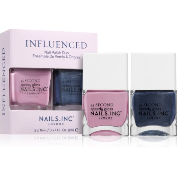 Nails Inc. Influenced set de lacuri de unghii