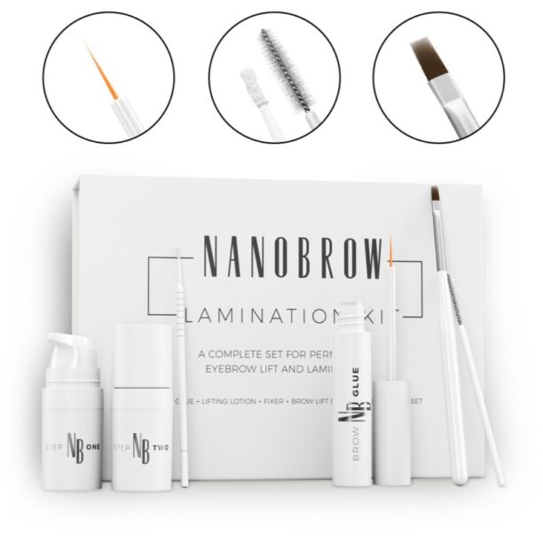 Cumpăra Nanobrow Lamination Kit set pentru aranjarea sprâncenelor