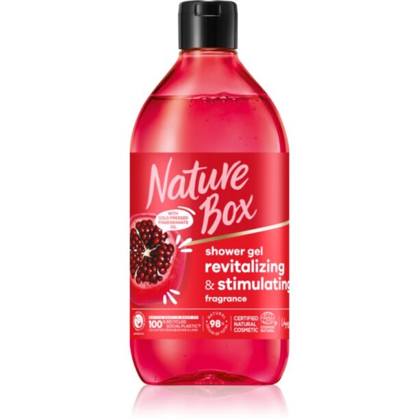 Nature Box Pomegranate gel de dus energizant 385 ml preţ