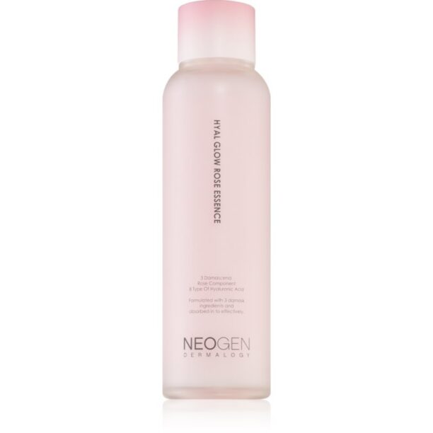 Neogen Dermalogy Hyal Glow Rose Essence emulsie hidratanta cu apă de trandafiri 160 ml