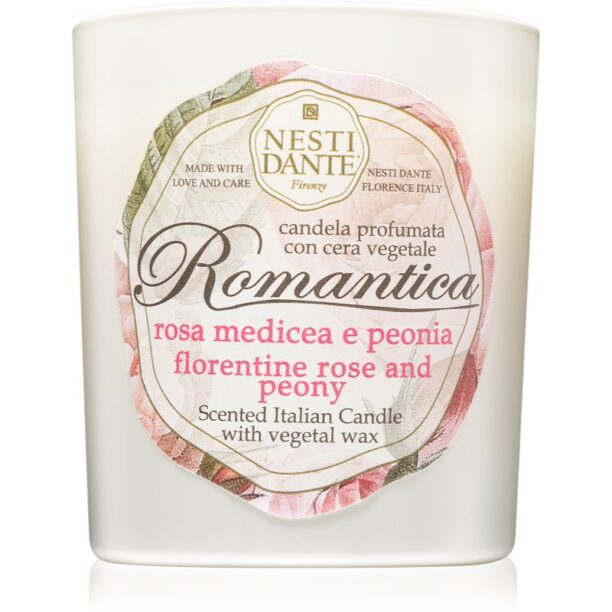 Nesti Dante Romantica Florentine Rose and Peony lumânare parfumată 160 g