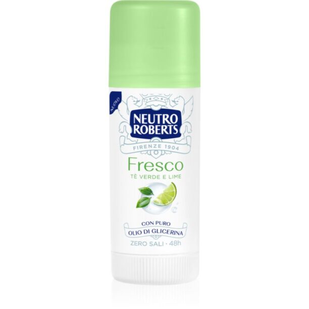 Neutro Roberts Tè Verde e Lime deodorant stick cu o eficienta de 48 h 40 ml preţ