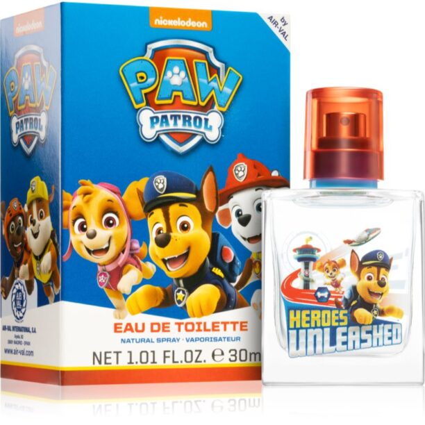 Nickelodeon Paw Patrol Eau de Toilette Eau de Toilette pentru copii 3+ 30 ml preţ