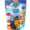 Nickelodeon Paw Patrol Foam Makers Caps spuma de baie pentru copii 6x16 g