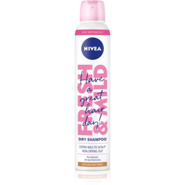 Nivea Fresh Revive șampon uscat pentru volum maxim Medium Tones 200 ml