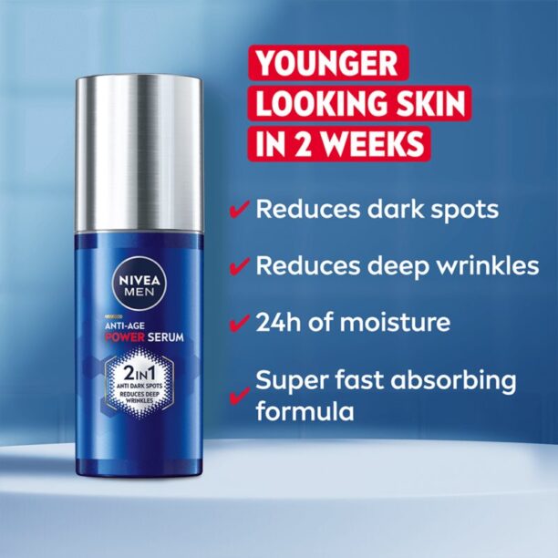 Cumpăra Nivea Men Anti-Age ser fortifiant impotriva petelor pentru bărbați 30 ml