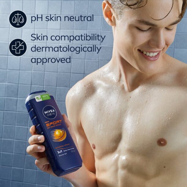 Preţ Nivea Men Sport gel de duș cu minerale pentru bărbați 250 ml