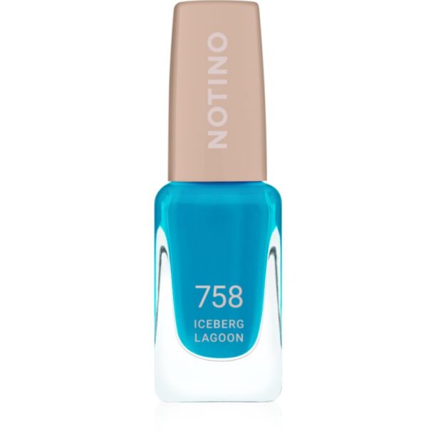 Notino Gel Effect Nail Polish lac de unghii cu efect de gel 758 Iceberg Lagoon 10 ml preţ