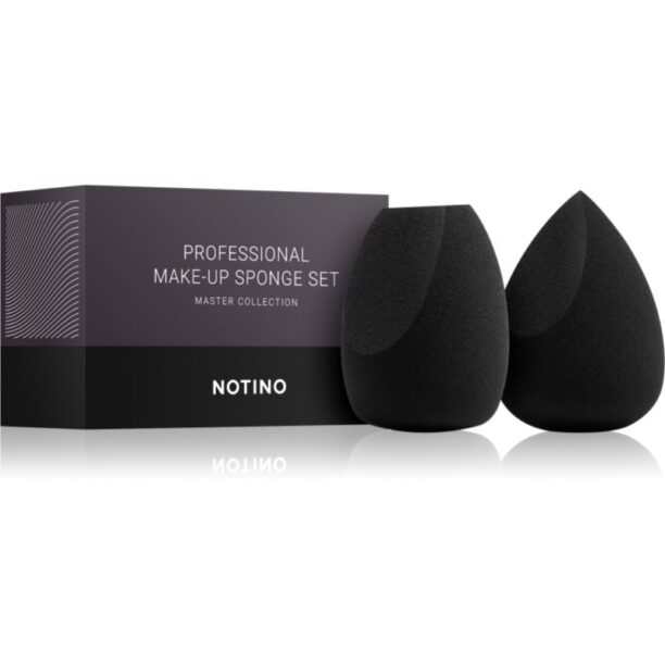 Notino Master Collection Make-up sponge set burete pentru machiaj Black preţ