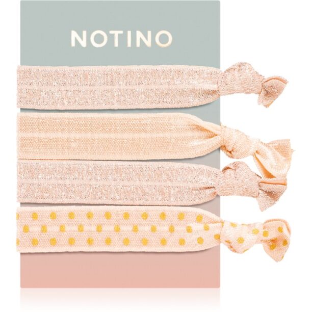 Notino Pastel Collection Hair elastics Elastice pentru par Orange 4 buc preţ