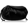 Notino Travel Collection Drawstring Make-Up Bag geantă de cosmetice spațioasă Black 1 buc