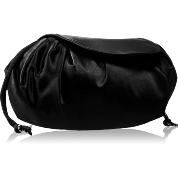 Notino Travel Collection Drawstring Make-Up Bag geantă de cosmetice spațioasă Black 1 buc