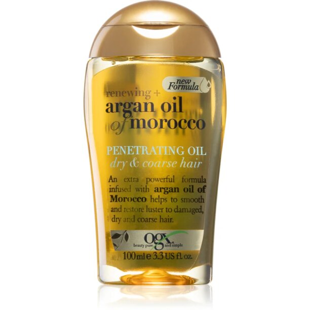 OGX Argan Oil Of Morocco ulei hrănitor pentru par uscat si indisciplinat 100 ml