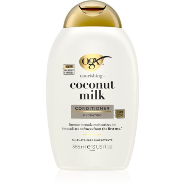 OGX Coconut Milk balsam hidratant cu ulei de cocos 385 ml