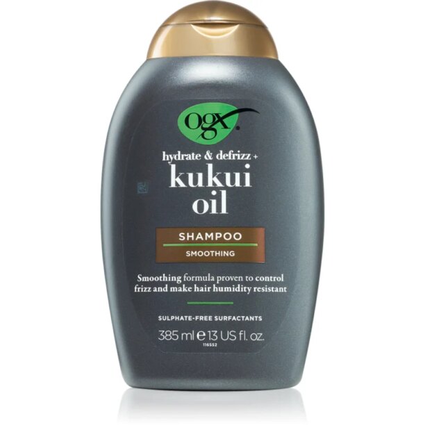 OGX Kukuí Oil sampon hidratant anti-electrizare 385 ml