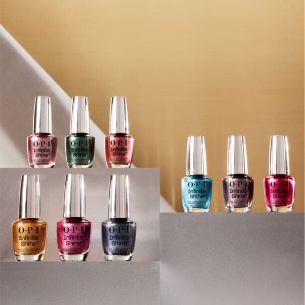 Original OPI Metalic Mega Mix Infinite Shine lac de unghii culoare Cos-mo Money 15 ml