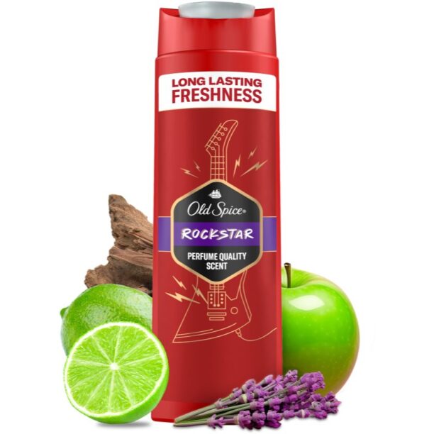 Old Spice RockStar Gel de duș pentru bărbați pentru față